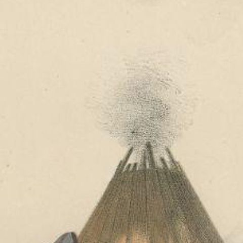 Antique Costume Print of Kaitum, Lapland in Sweden by Sandberg, circa 1864, close-up 1