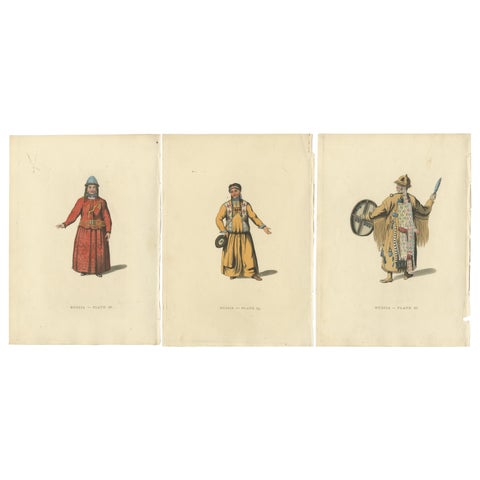 Bratzkian Attire and Shamanic Regalia in 19th Century Russian Engravings, 1814