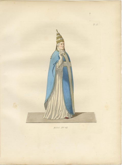 Ecclesiastical and Civic Dress in Renaissance Italy: Pope, Judge, Lady - 1845, view 5