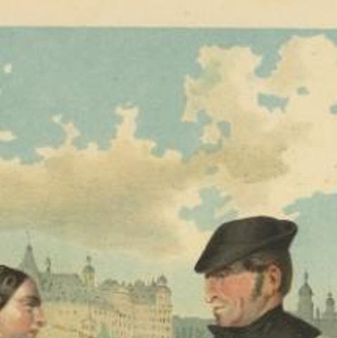Costume of Altenburg III, Kretschmer, Chromolithograph on Paper, 1870, close-up 1