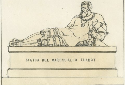 Deputy of the Estates, Member of the Convention and Statue of Chabot, 1842, close-up 2