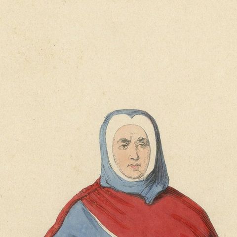 The Scales of Justice: An English Criminal Judge in Traditional Robes, 1847, close-up 5