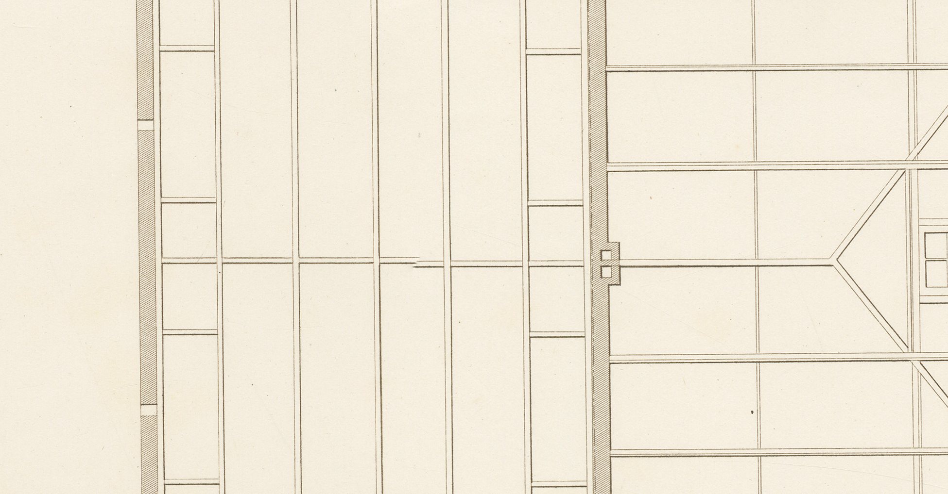 Fireproof Workers' Housing Design, Dutch Architecture Print, Leliman, 1865-1866, view 4