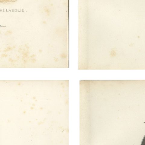 Set of Four Antique Spanish Costume Engravings, Castile & Madrid, circa 1850, close-up 2
